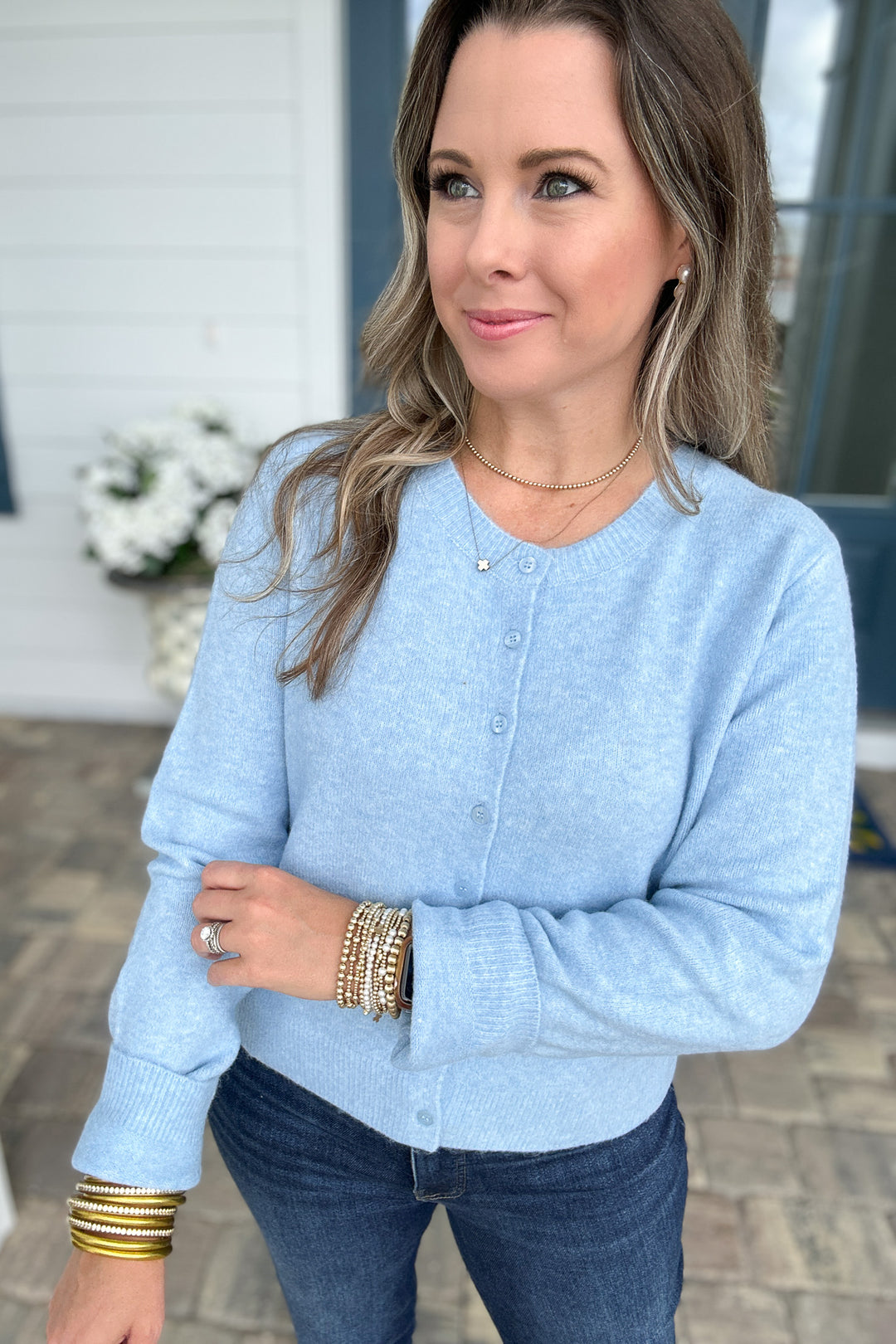 Z Supply: Medina Cardigan - Serene Blue