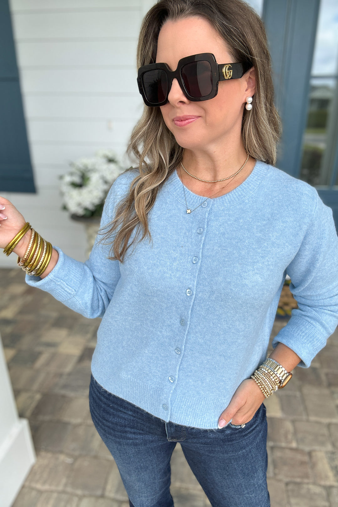 Z Supply: Medina Cardigan - Serene Blue