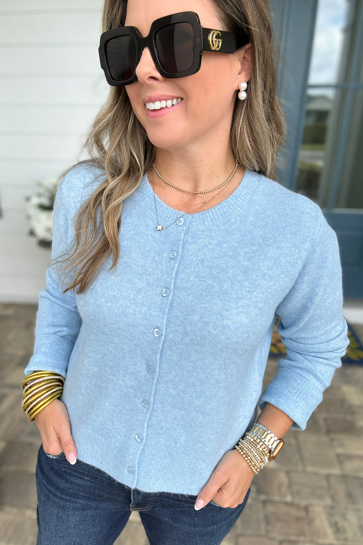 Z Supply: Medina Cardigan - Serene Blue