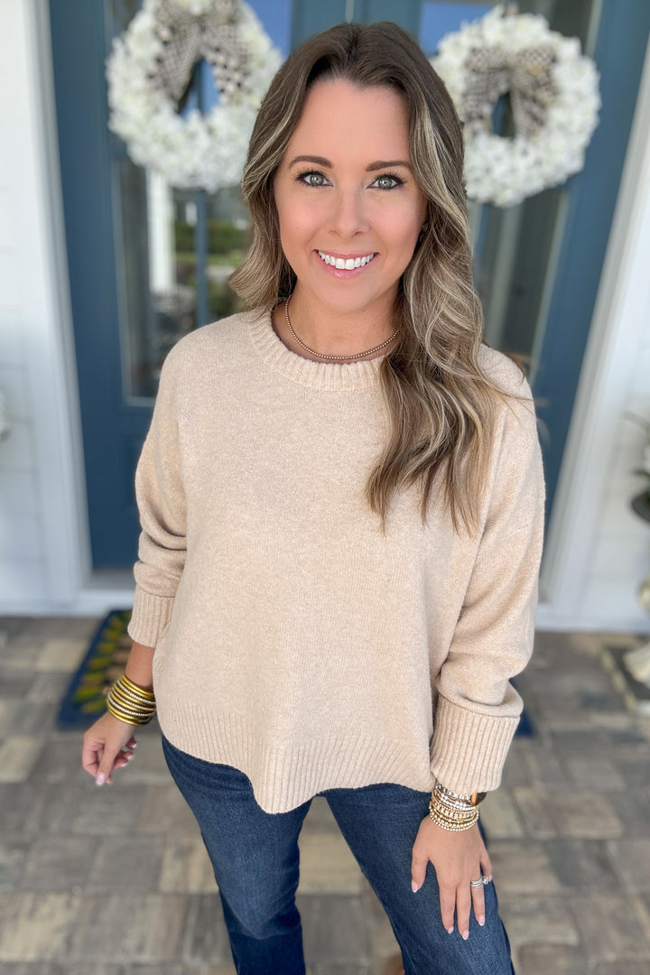 Z Supply: Cirrus Cozy Sweater - Macaroon