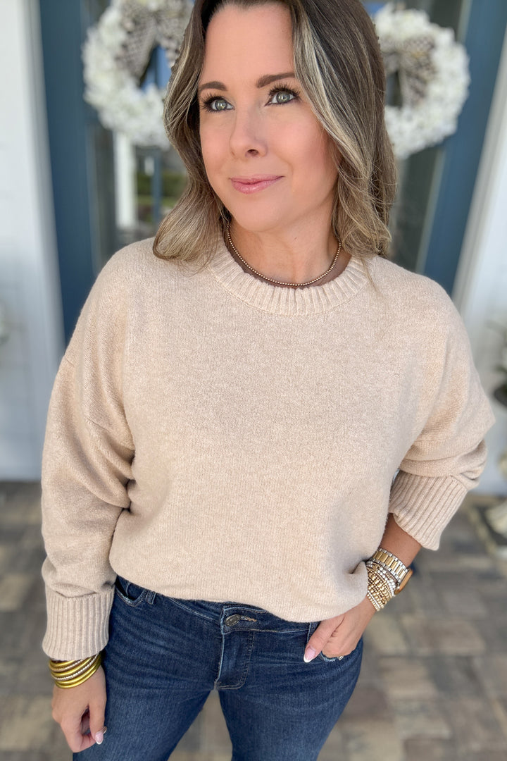 Z Supply: Cirrus Cozy Sweater - Macaroon