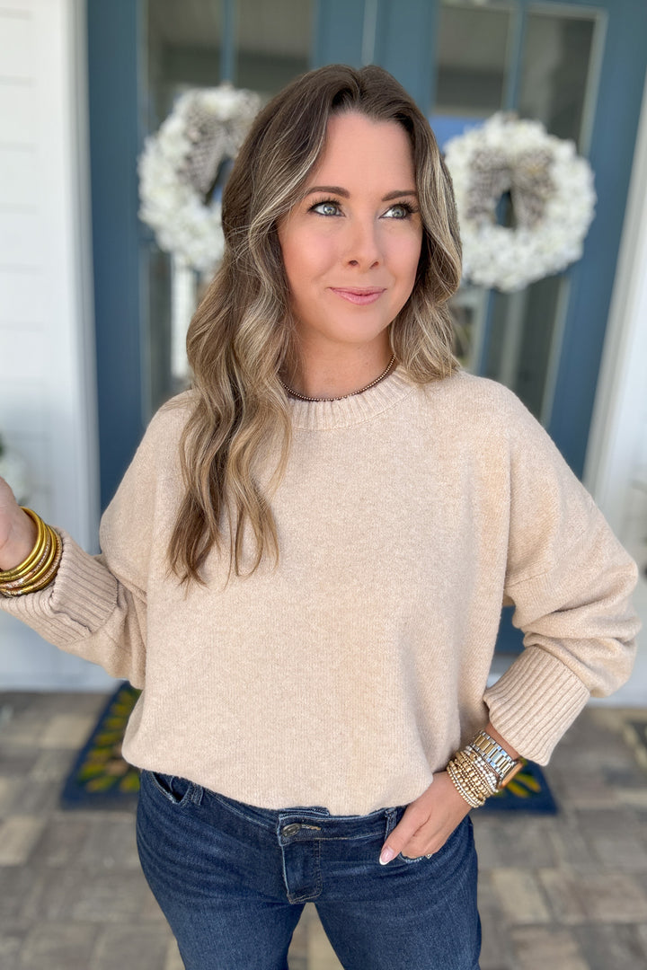 Z Supply: Cirrus Cozy Sweater - Macaroon