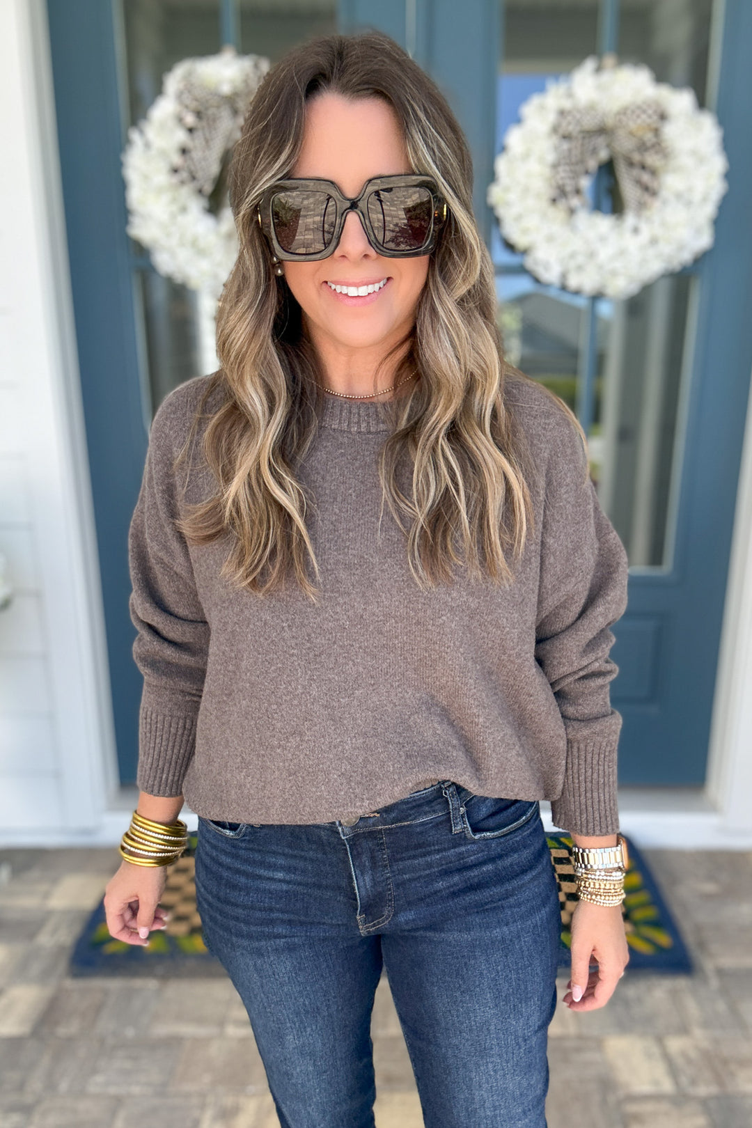 Z Supply: Cirrus Cozy Sweater - Burnt Ash Heather