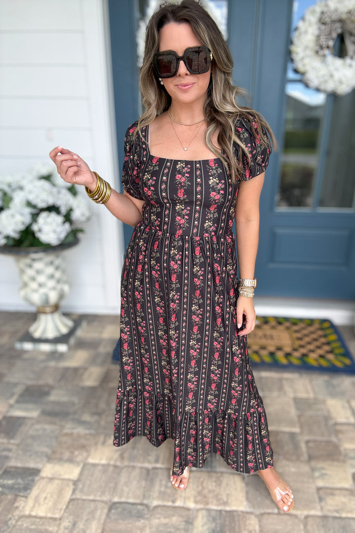 Smith & Quinn: The Cornelia Dress - Onyx Garden