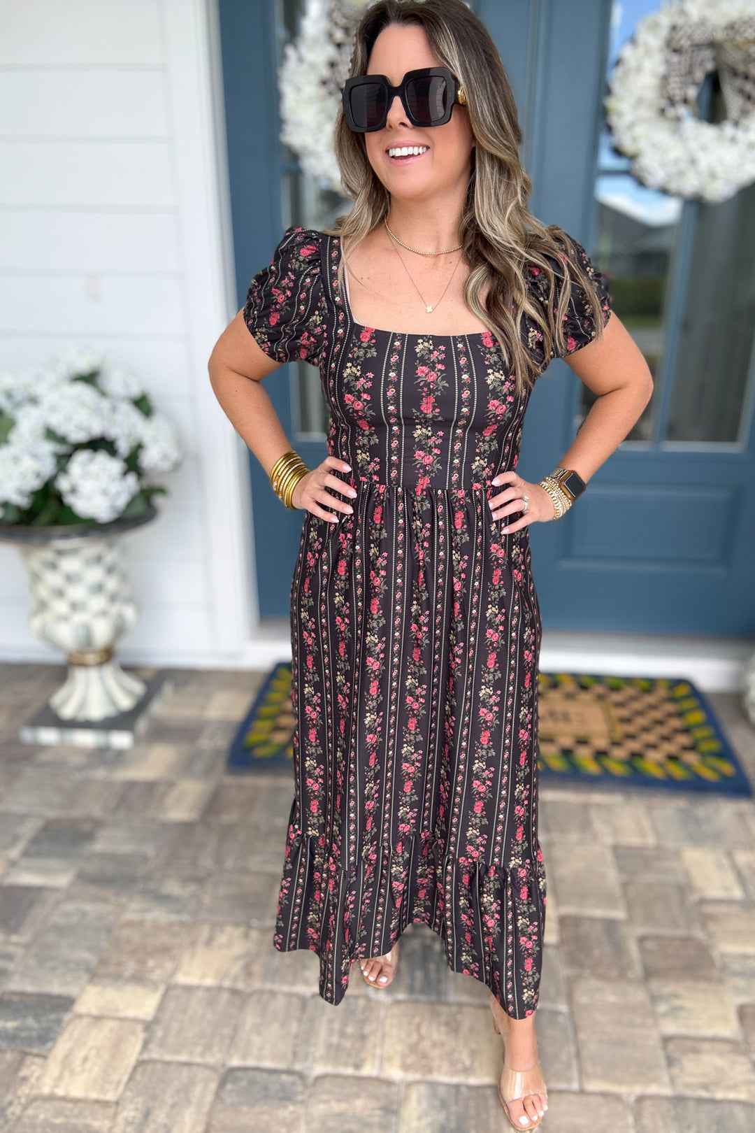 Smith & Quinn: The Cornelia Dress - Onyx Garden