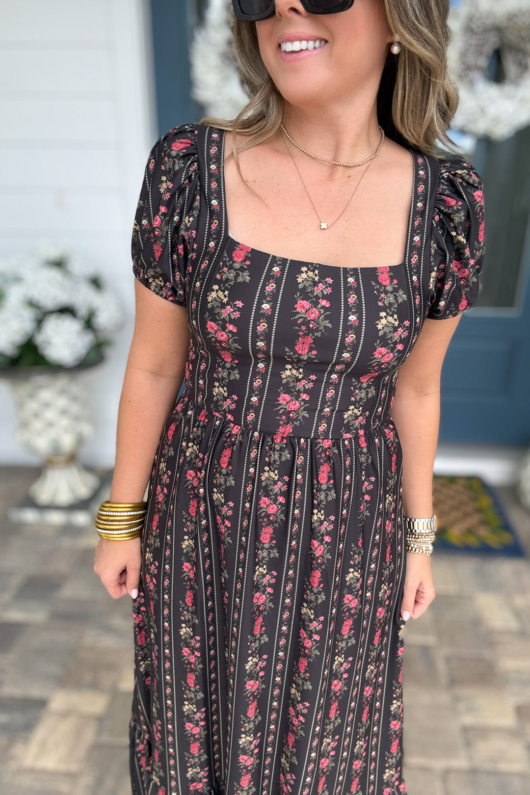 Smith & Quinn: The Cornelia Dress - Onyx Garden