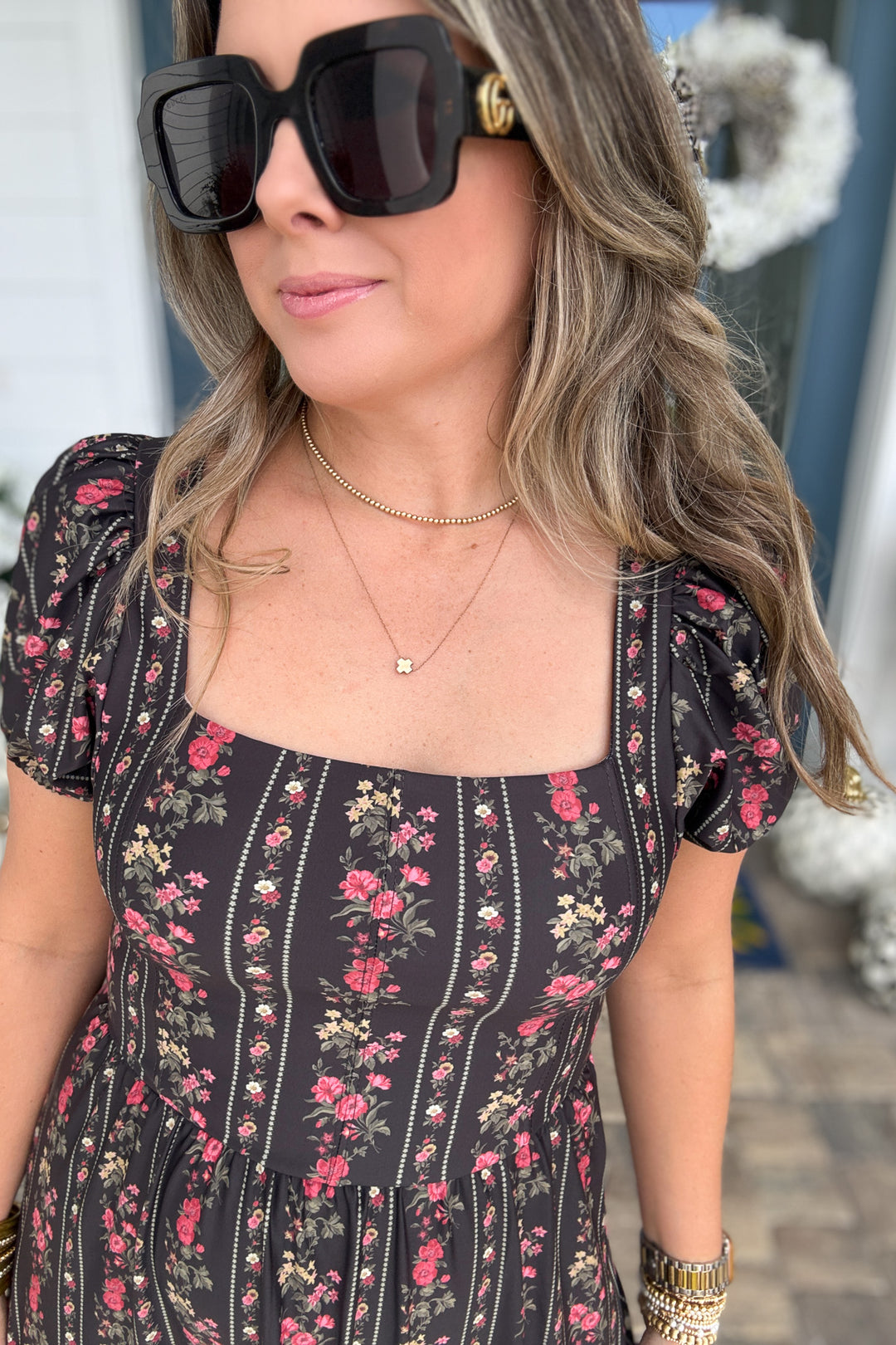 Smith & Quinn: The Cornelia Dress - Onyx Garden