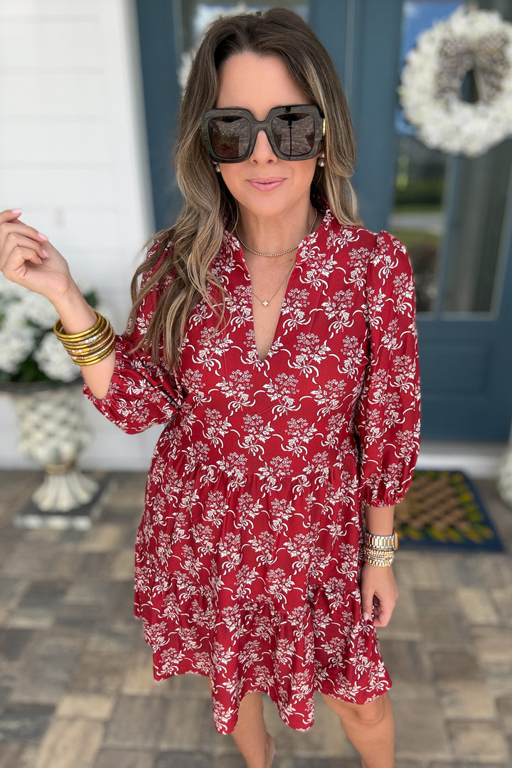 Smith & Quinn: The Tory - Ribbon Bouquet Red