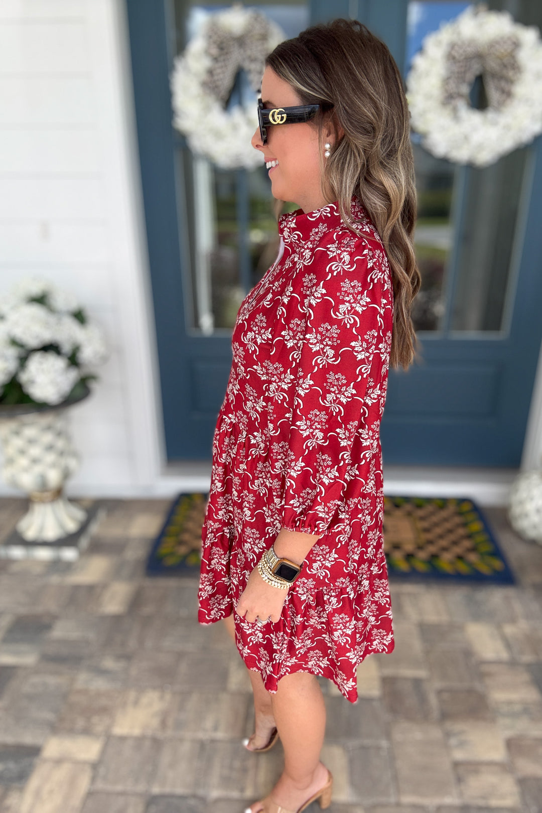 Smith & Quinn: The Tory - Ribbon Bouquet Red