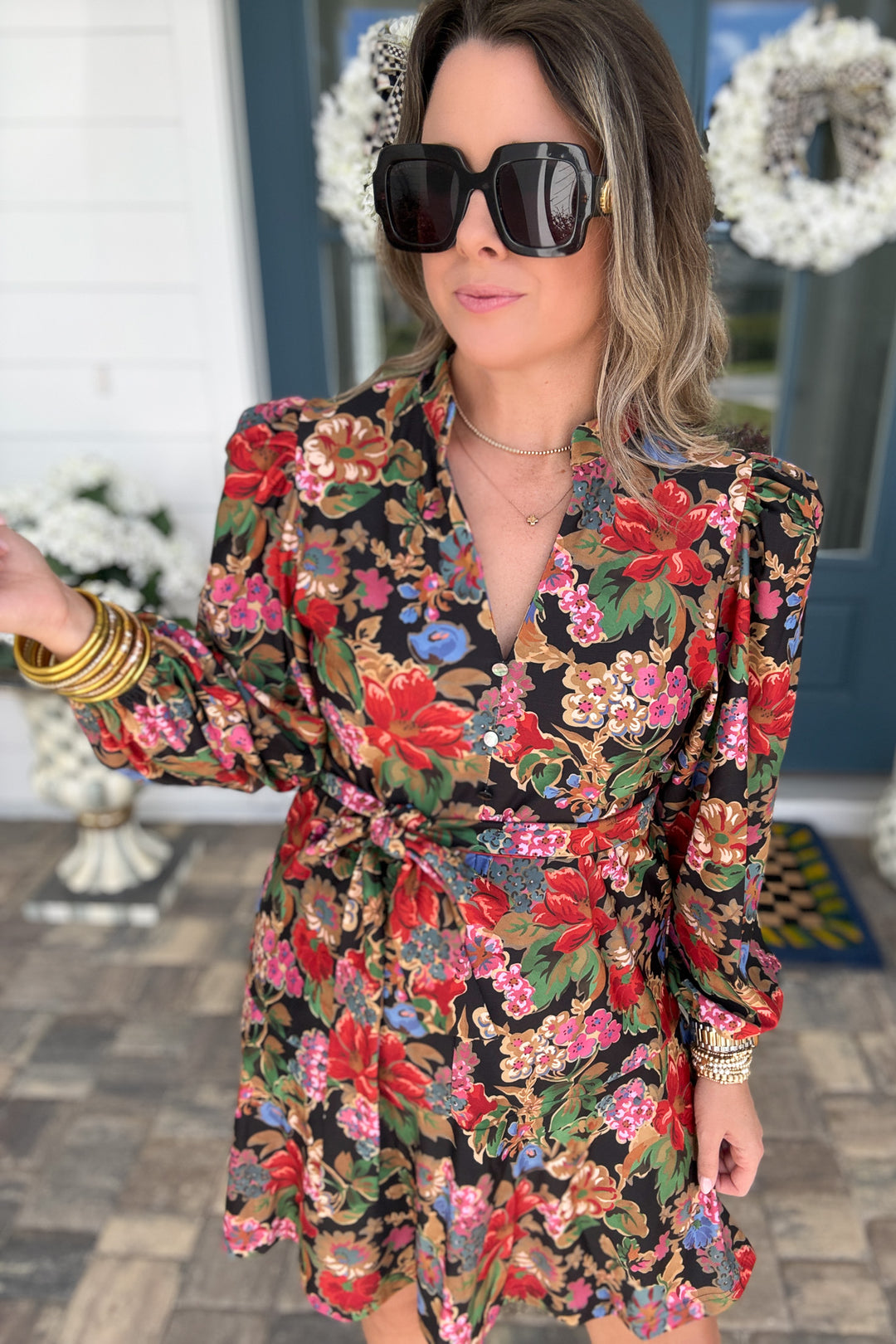 Smith & Quinn: The Hazel Dress - Midnight Petals