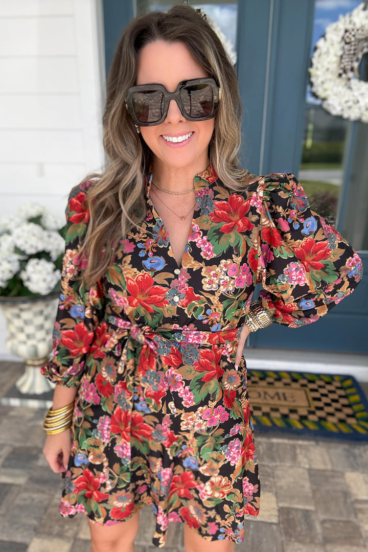 Smith & Quinn: The Hazel Dress - Midnight Petals