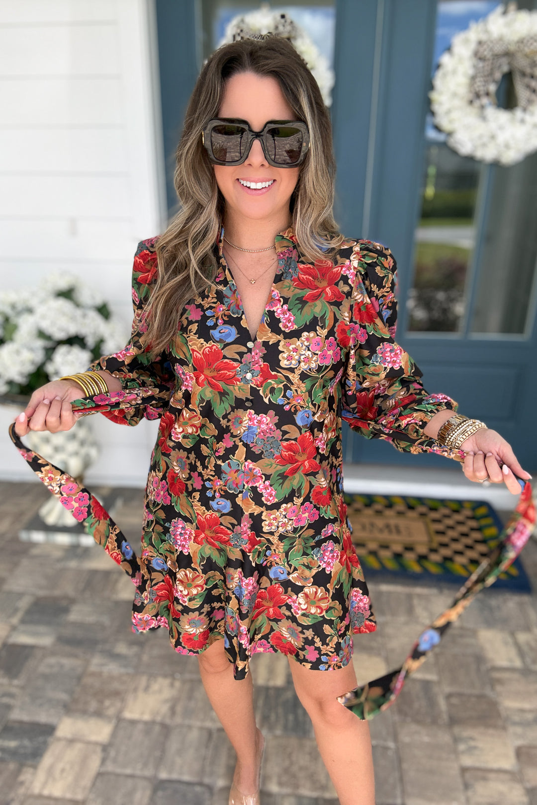 Smith & Quinn: The Hazel Dress - Midnight Petals