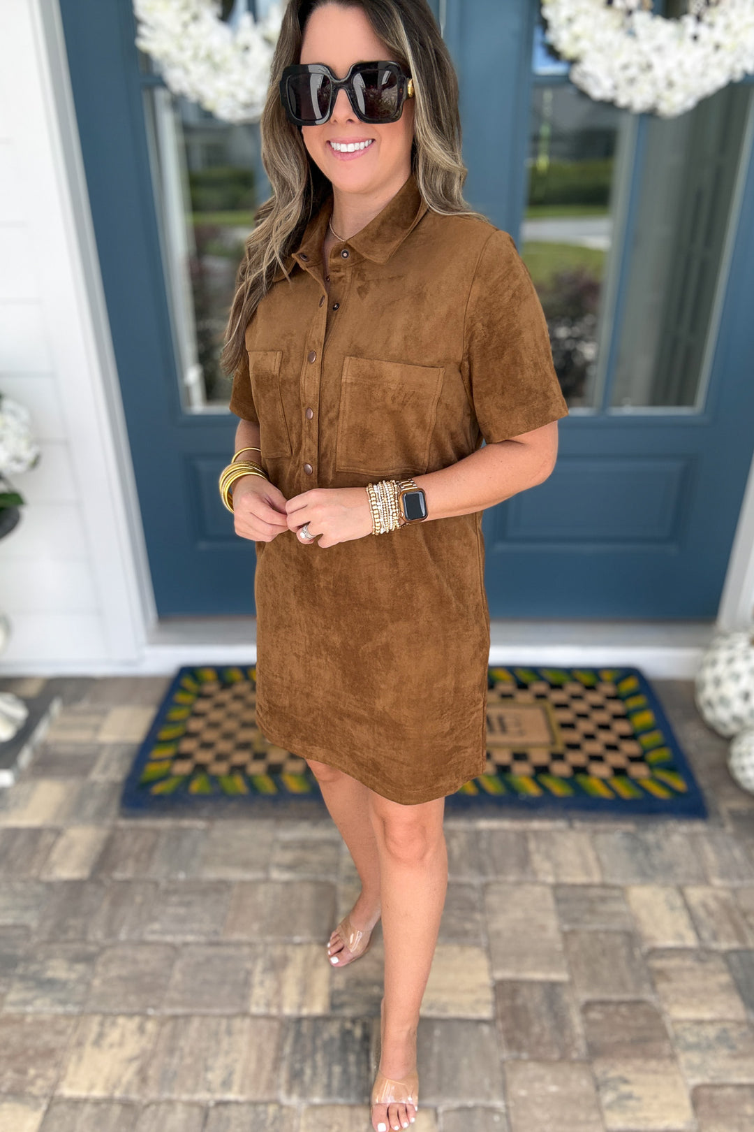 Z Supply: Sydney Suede Mini Dress - Coconut