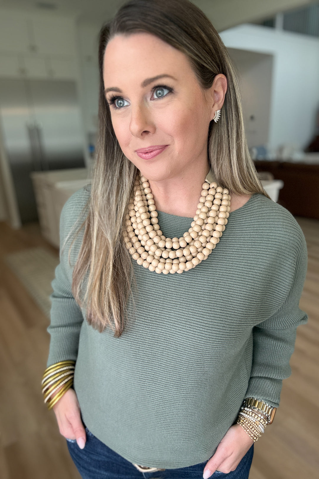 The Shelby Sweater - Spruce