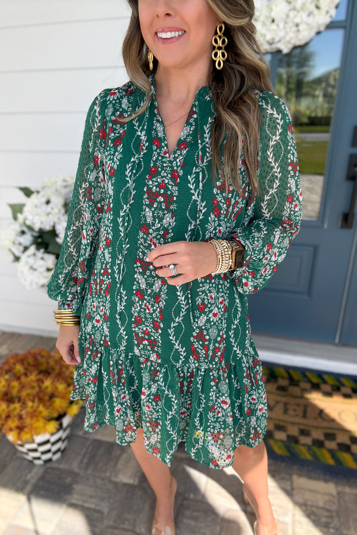 Mary Square: Natasha Dress Ivy Lane Green