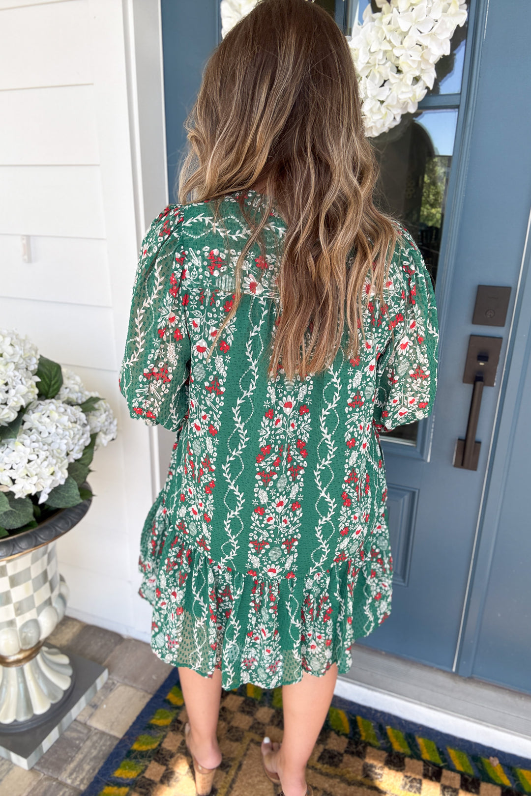 Mary Square: Natasha Dress Ivy Lane Green