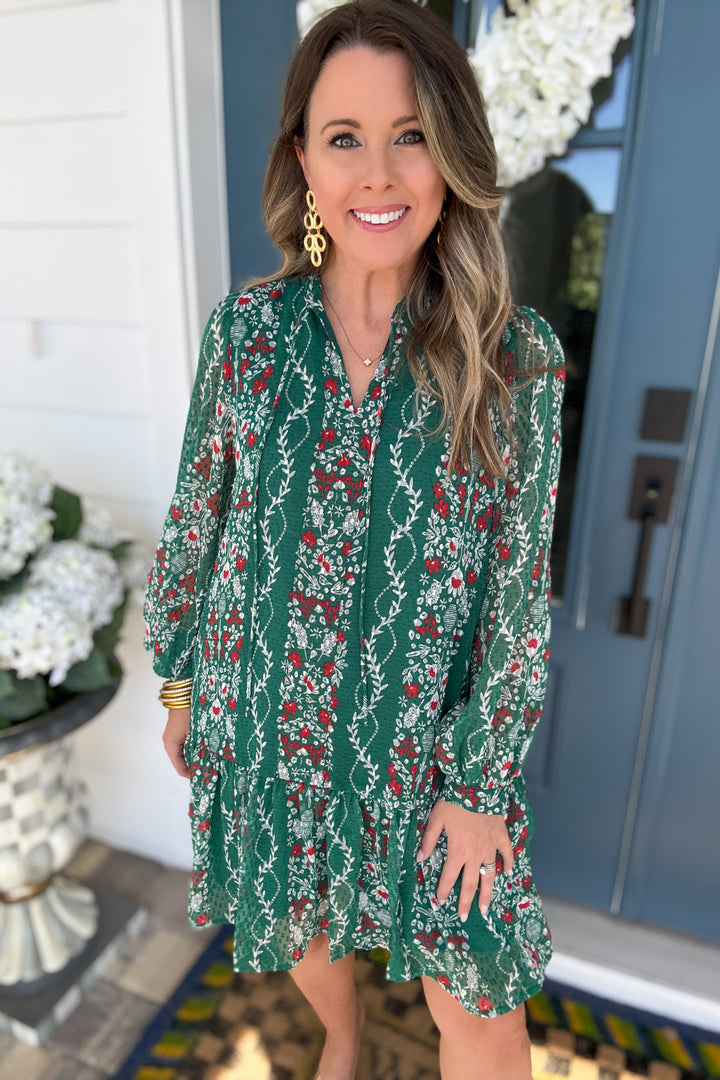 Mary Square: Natasha Dress Ivy Lane Green