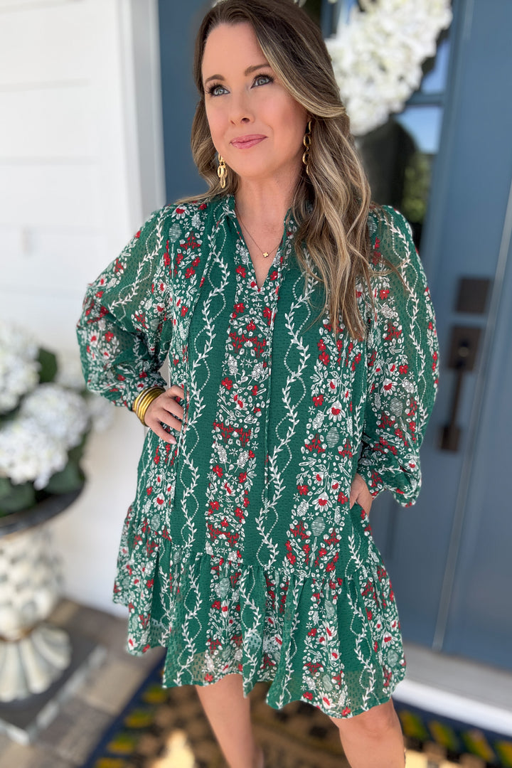 Mary Square: Natasha Dress Ivy Lane Green