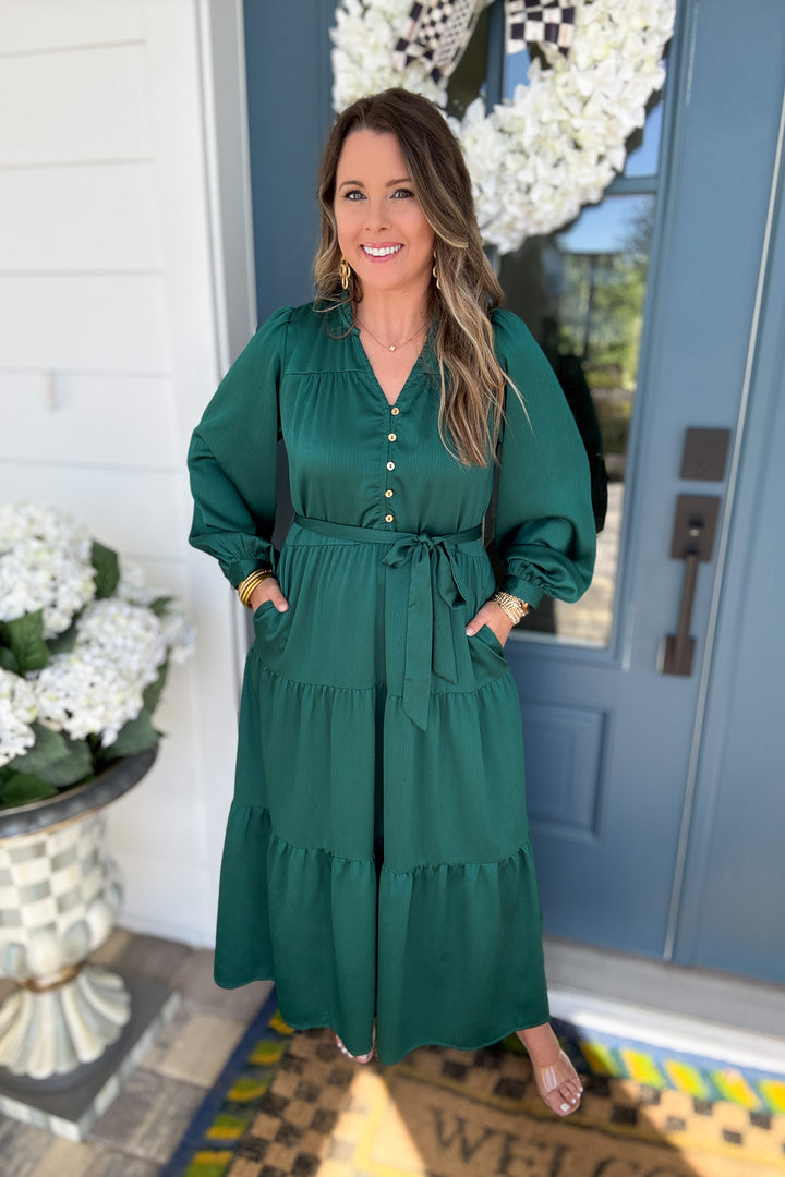 Mary Square: Gracelyn Dress Aventurine