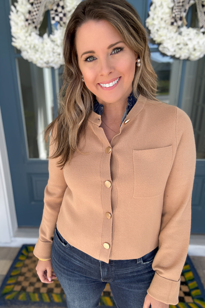 THML: Golden Hour Button Cardigan