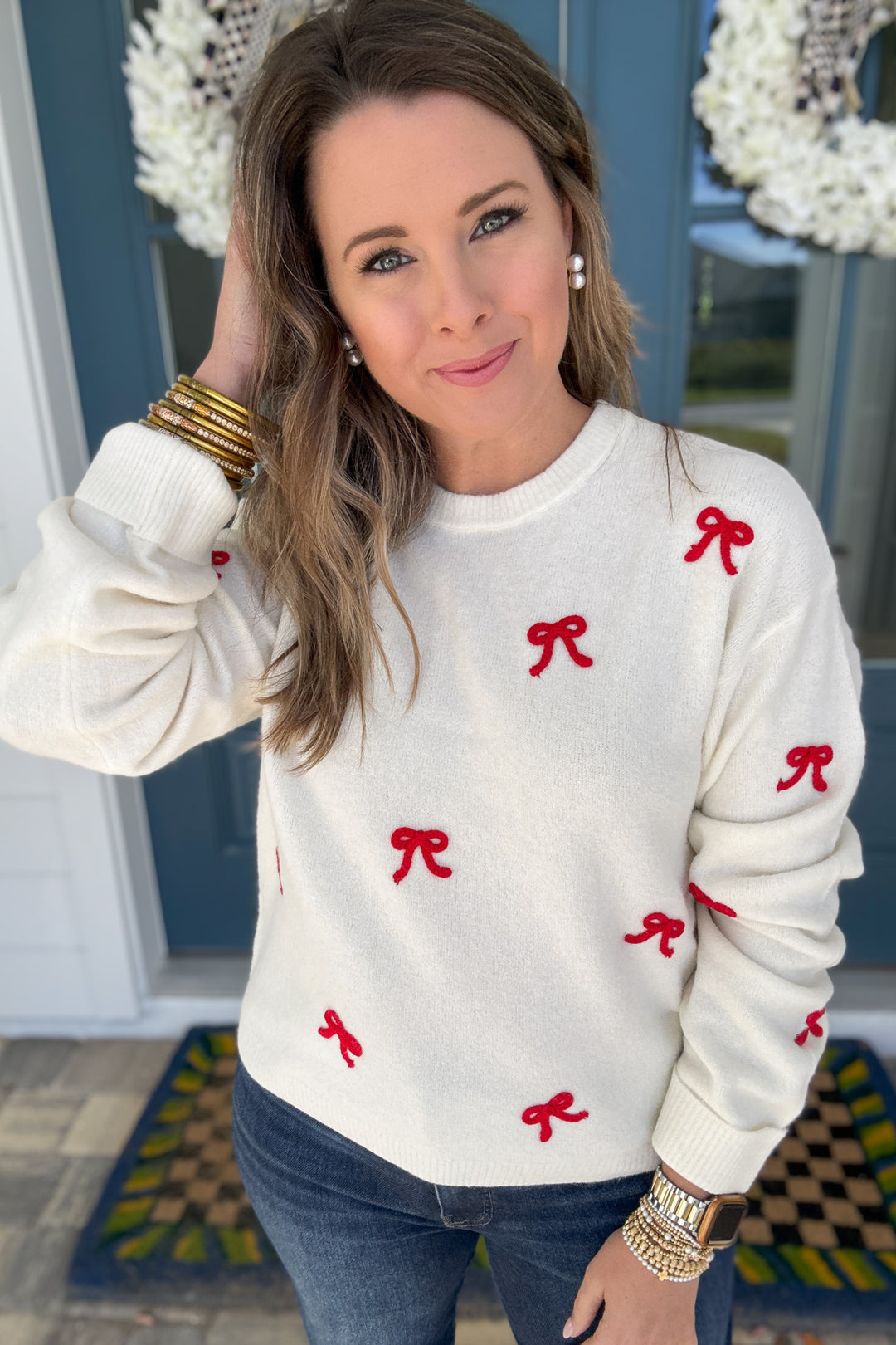 Z Supply: Tie The Ribbon Sweater - Warm White