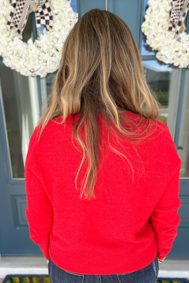 Z Supply: Medina Cardigan - Festive Red