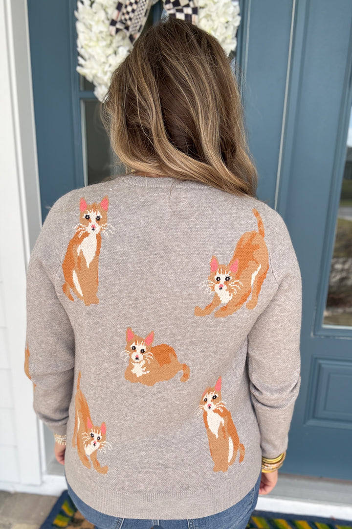 THML: Cozy Kitty Knit Sweater