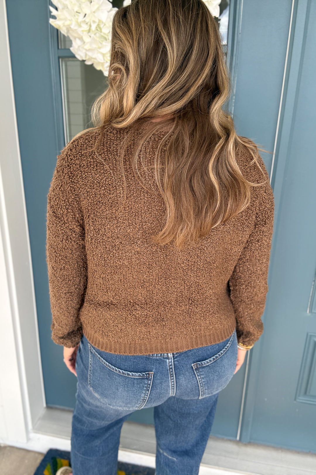 Z Supply: Maxie Fluffy Cardigan Root Beer