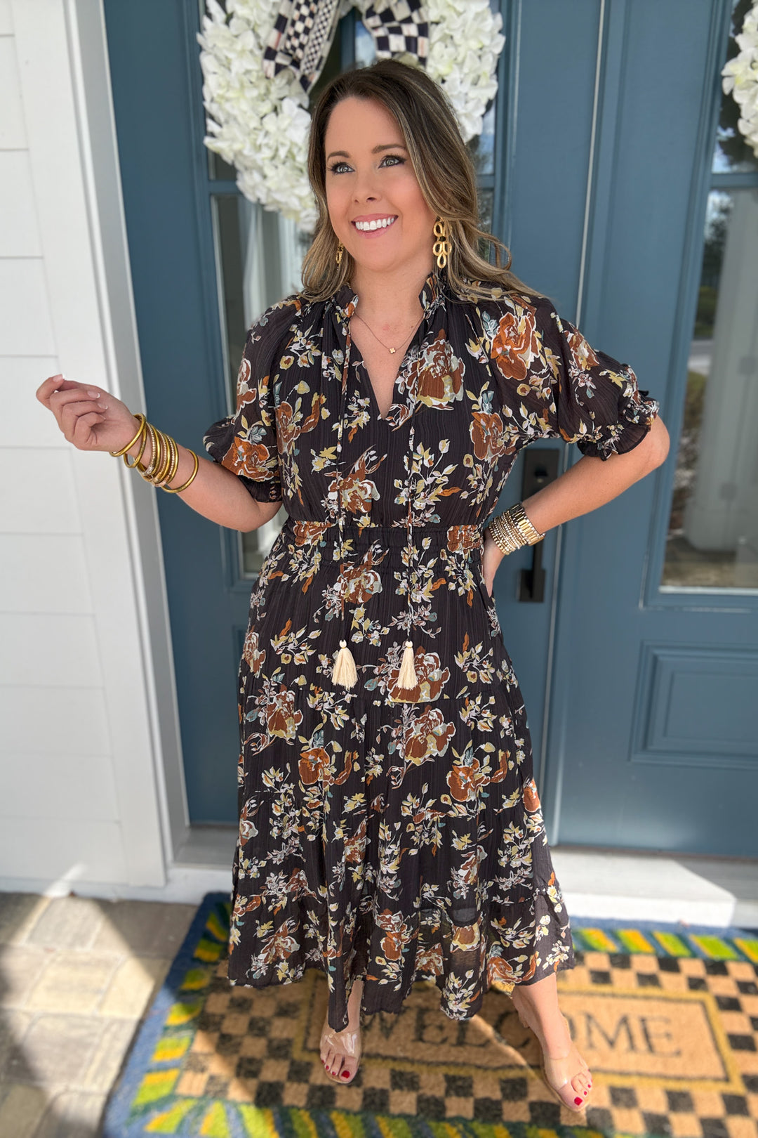 THML: Deep Dream Maxi - Black - B Social Boutique