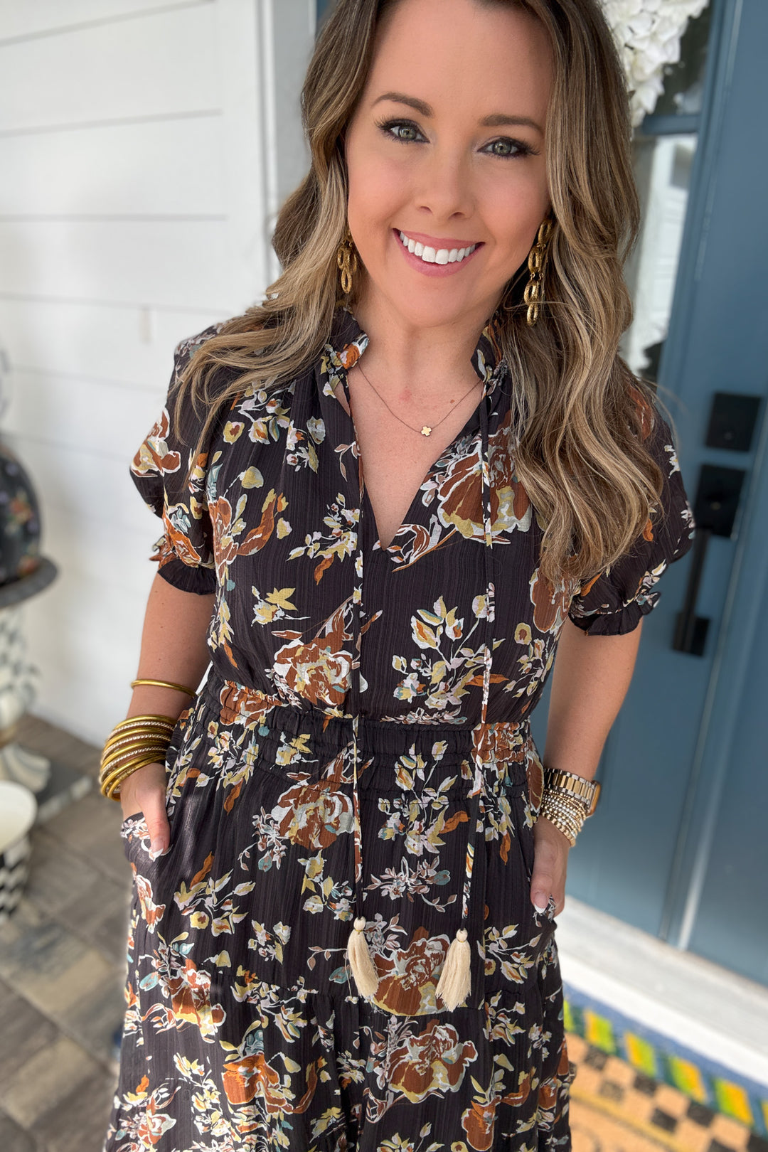 THML: Deep Dream Maxi - Black - B Social Boutique