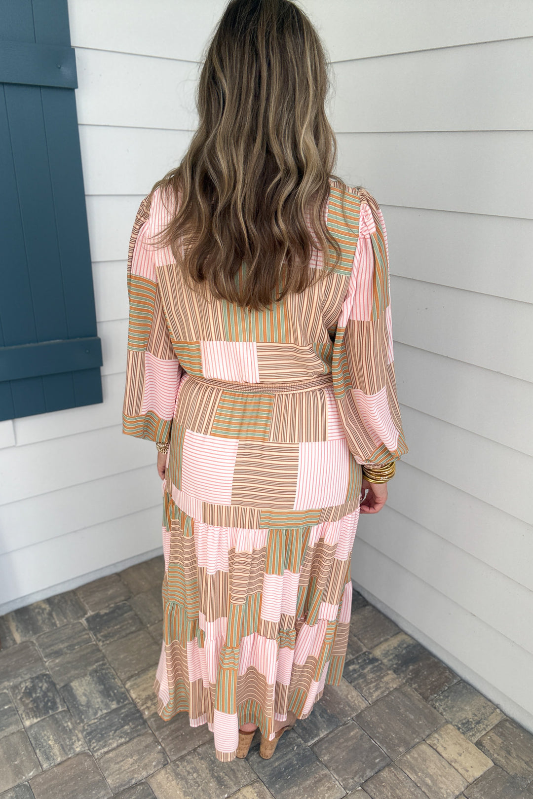 Smooth Lines Wrap Maxi Dress - B Social Boutique