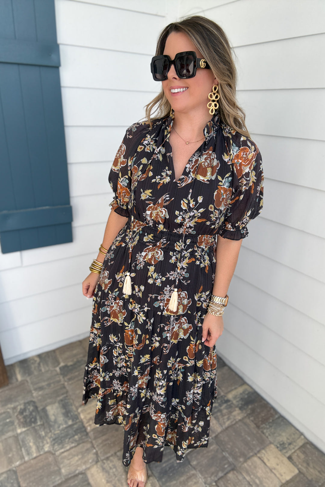 THML: Deep Dream Maxi - Black - B Social Boutique