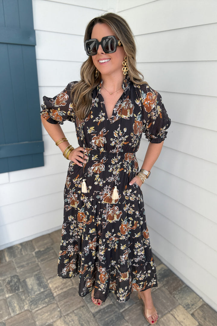 THML: Deep Dream Maxi - Black - B Social Boutique