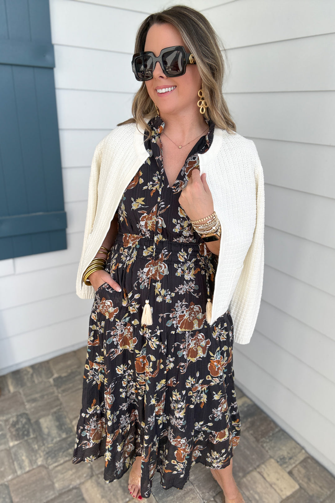 THML: Deep Dream Maxi - Black - B Social Boutique