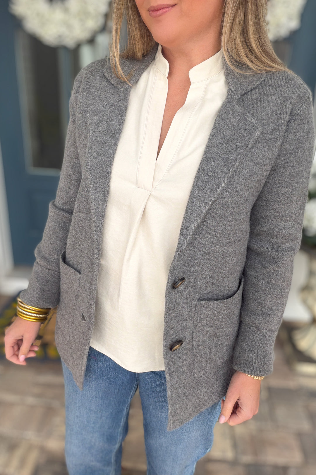 Polished Everyday Blouse - Ivory