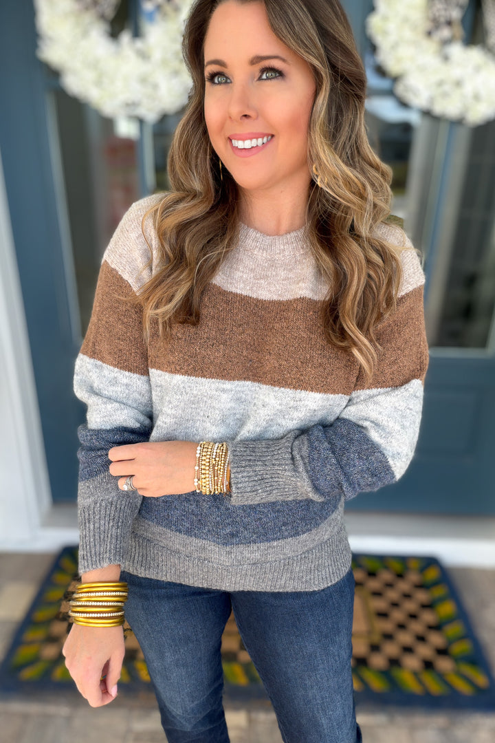Layers Colorblock Sweater