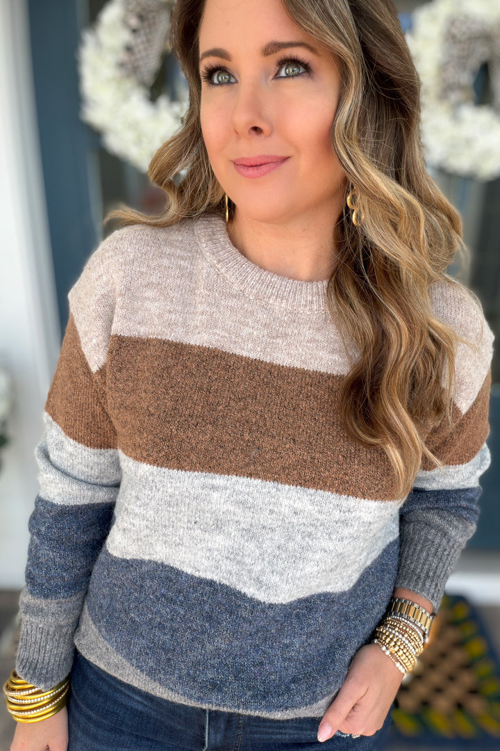 Layers Colorblock Sweater