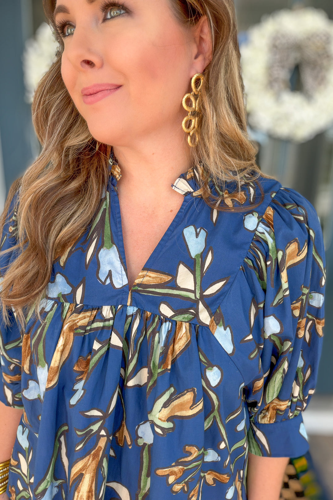 Midnight Garden Blouse