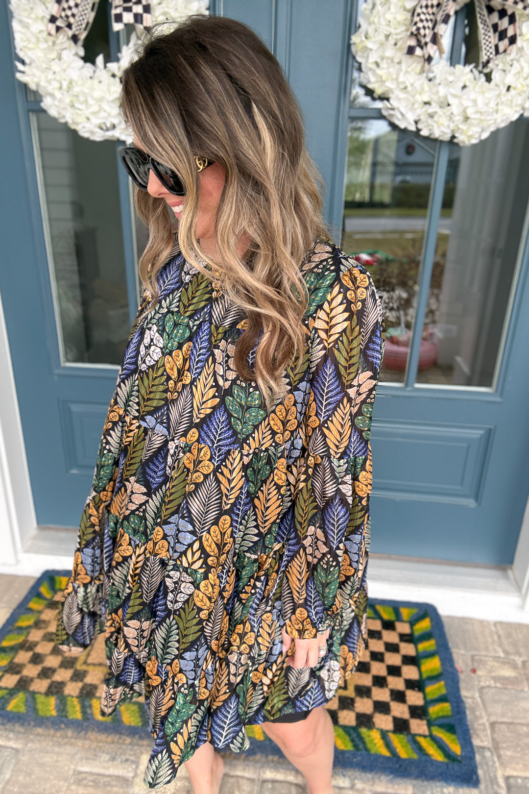 Molly Bracken: Shimmer Shift Dress