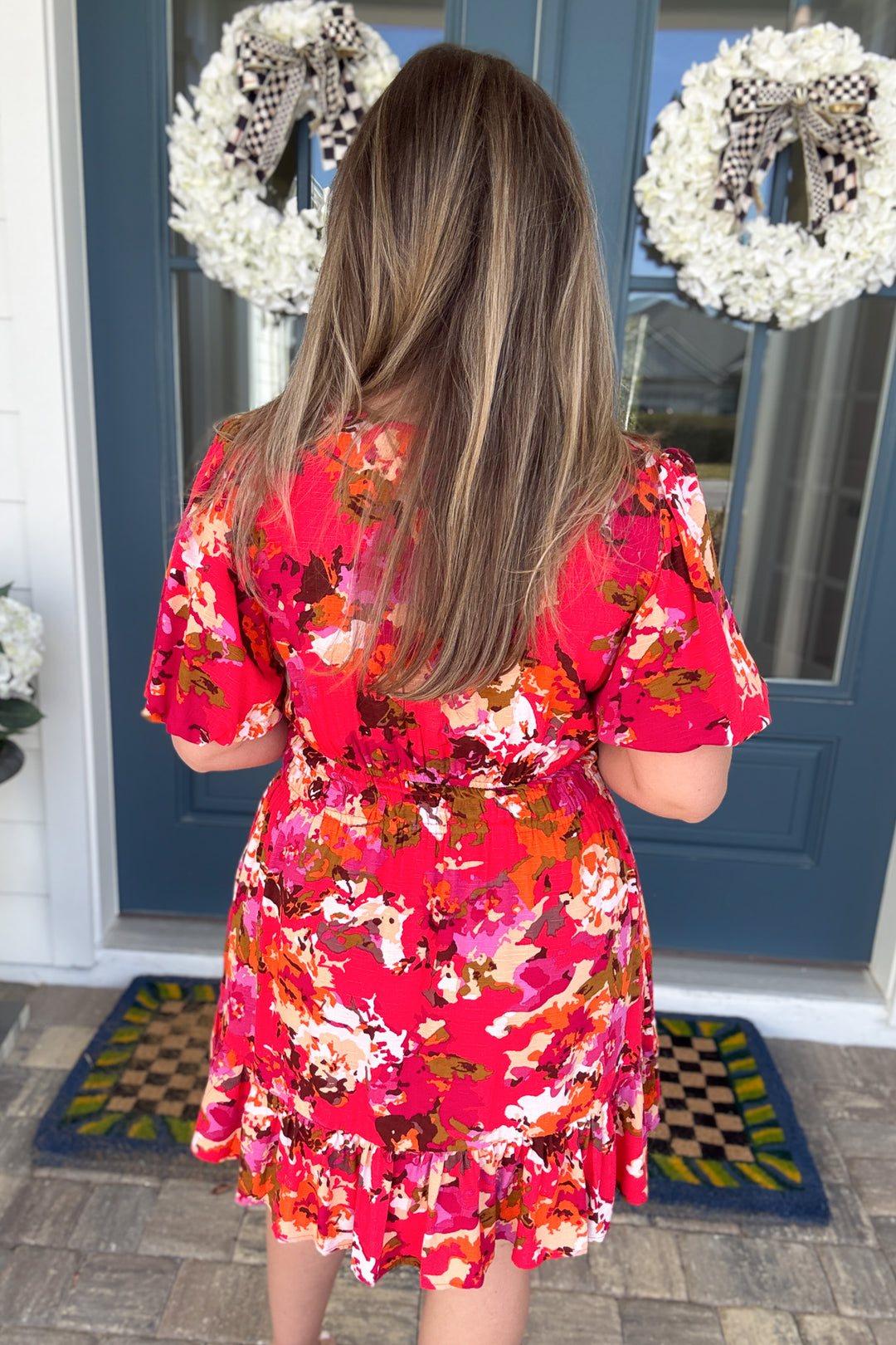 Bloom Tiered Mini Dress - B Social Boutique