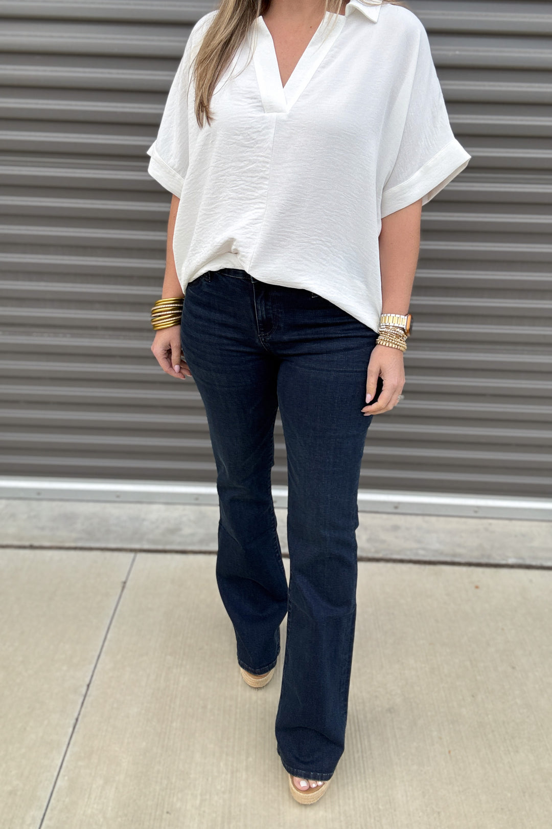 KUT: Natalie Mid Rise Flare - B Social Boutique