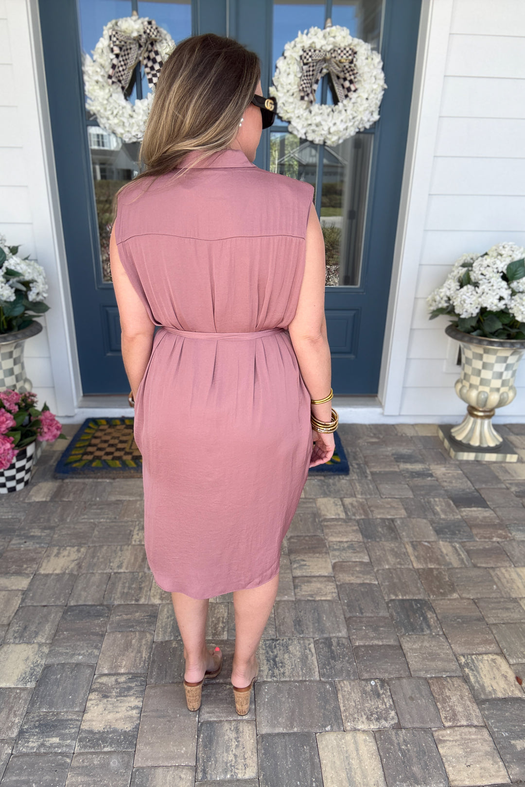 Be Here Mauve Dress