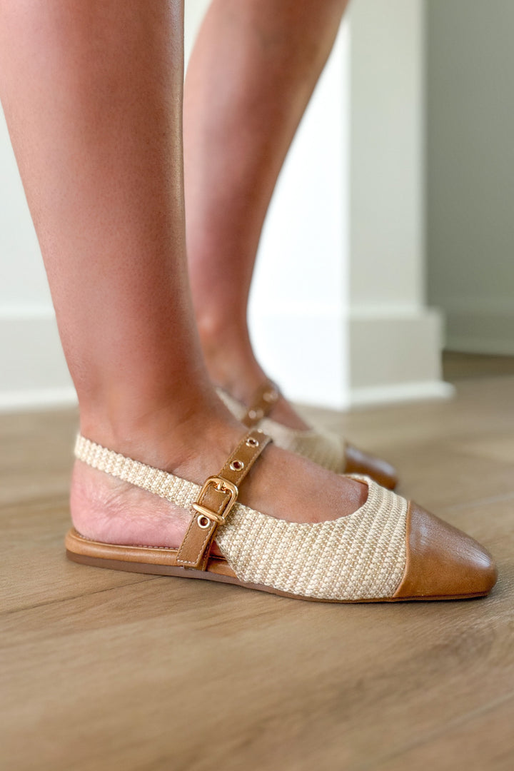 Corky's: Poker Face Slingback Mule - Raffia