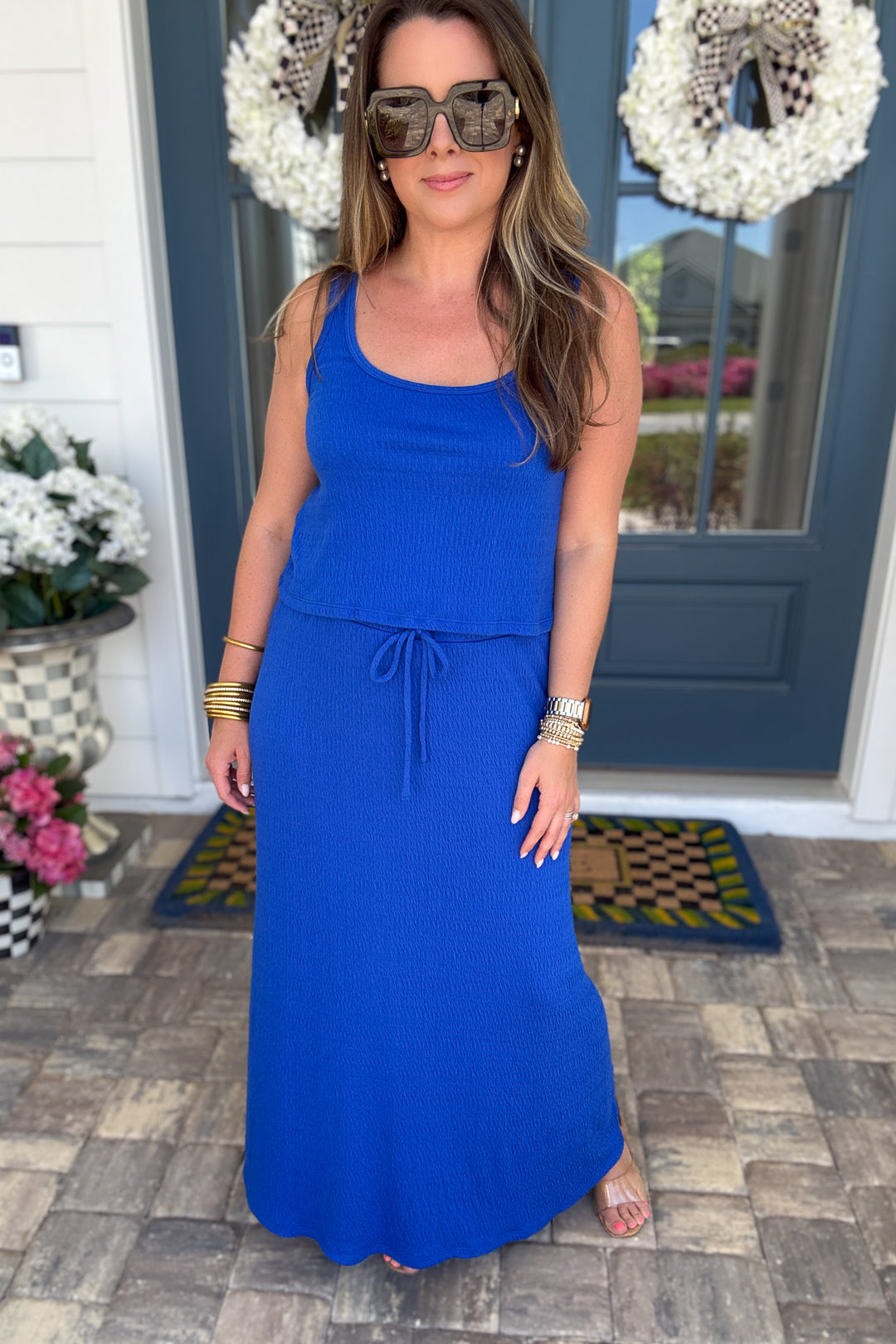 Z Supply: Idris Maxi Skirt Nautical