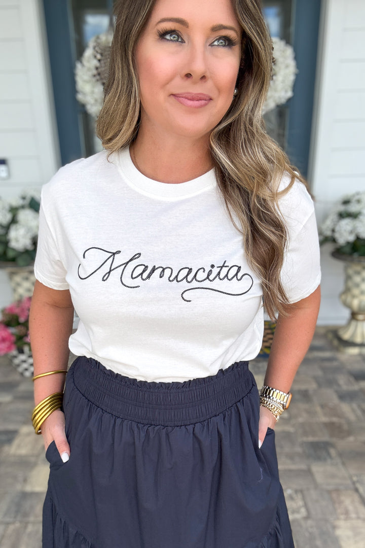 Z Supply: Mamacita Embroidered T-Shirt