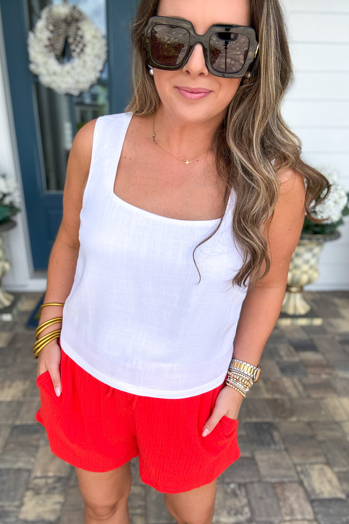 Z Supply: Charli Top - White