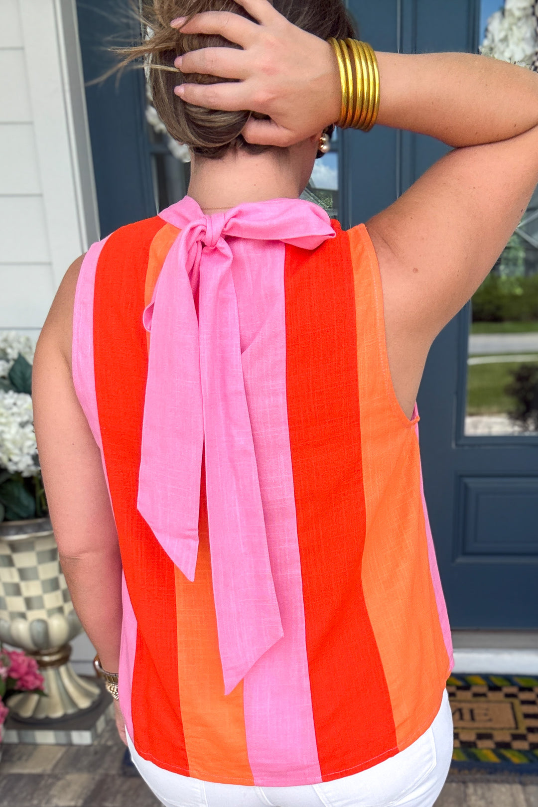 THML: Color Block Dream Halter Tank