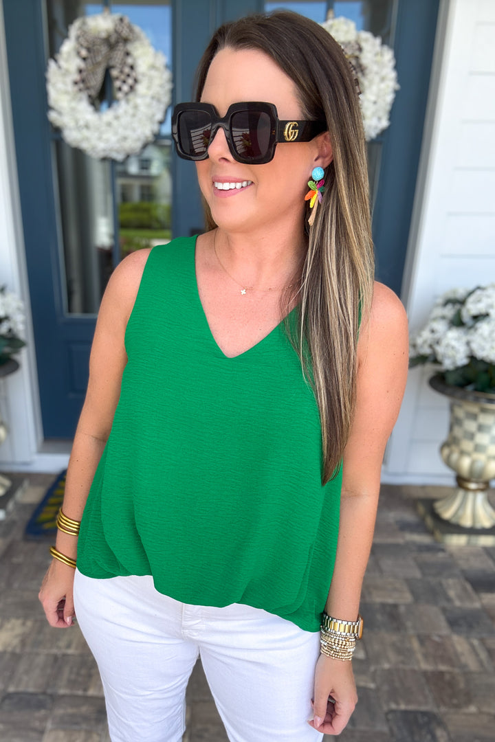 Let It Roll Tank - Kelly Green