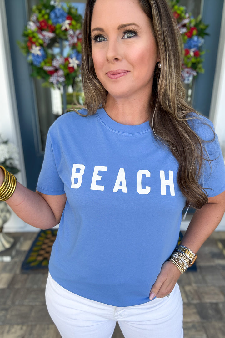 Z Supply: Beach Boyfriend Tee - Marina