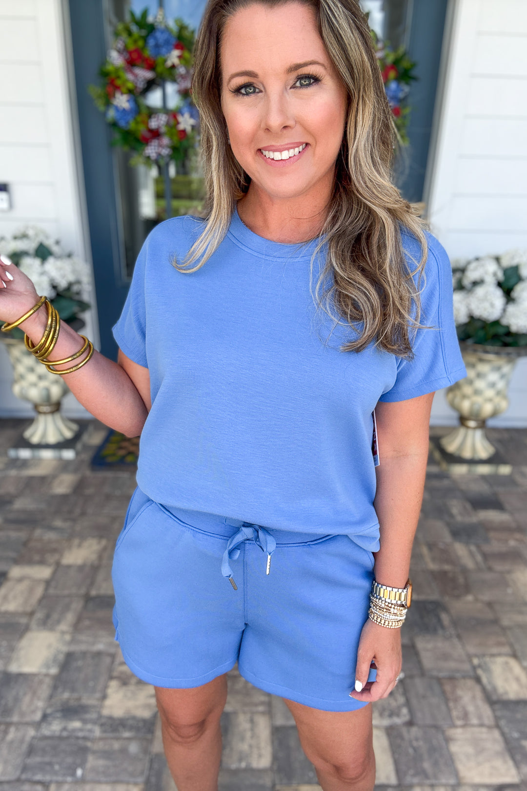 SPANX AirEssentials® Short, 5" - Sky Blue